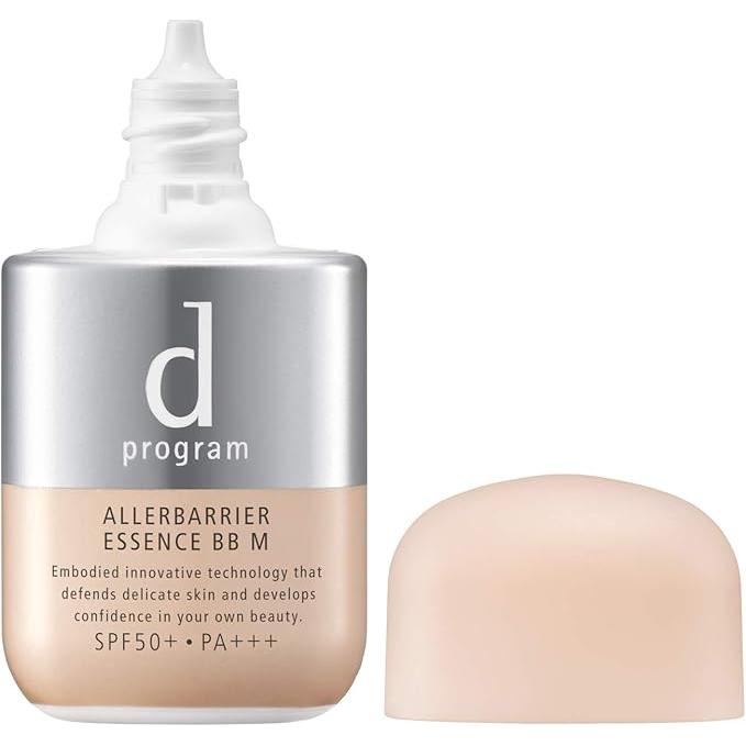 d program Allergy Barrier Essence BB N [Quasi-Drug] – Light / Medium | 30 ml | Fragrance-Free Sensitive Skin BB Cream with SPF Protection [Alcohol-free]