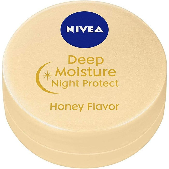 NIVEA Deep Moisture Night Protect - *DERMO COSMETIC* Night mask/lip balm 7g [With alcohol]