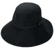 Cogit Wide Brim Hiker Hat Black – 99% UV Protection Face-Slimming Outdoor Hat