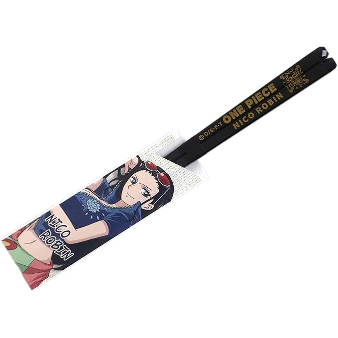 One Piece Straw Hat Pirates Clear Chopsticks 23 cm – Dishwasher Safe, Made in Japan