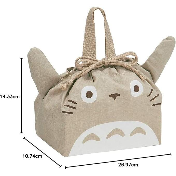 Skater My Neighbor Totoro Die-Cut Lunch Drawstring Bag Studio Ghibli