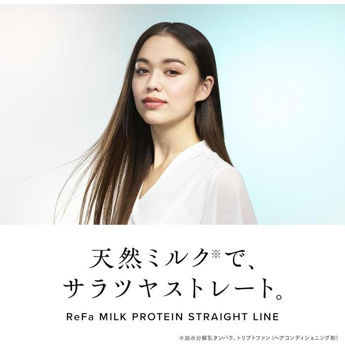 ReFa MILK PROTEIN SHAMPOO STRAIGHT – Shampoo for Straight Hair (500 mL) (With Alcohol)