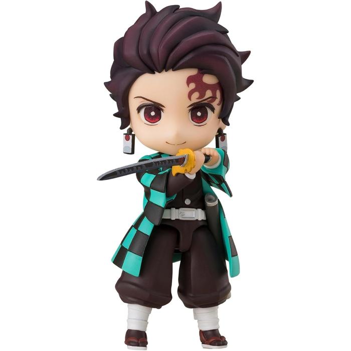 Bandai TAMASHII NATIONS Figuarts mini Tanjiro Kamado (Rengoku Tsuba Nichirin Sword Ver.) – Demon Slayer Figure