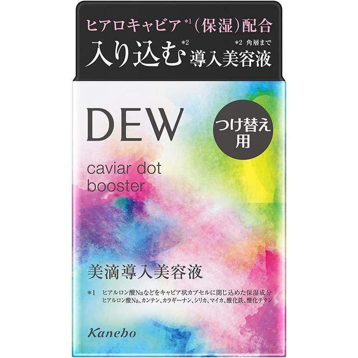 [Refill] DEW Caviar Dot Booster – Hydrating Pre-Serum with Hyaluronic Acid Capsules 40ml [With alcohol]