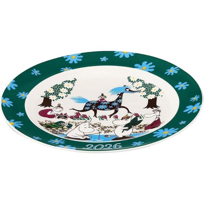 MOOMIN 2026 Year’s Plate – “Moominpappa at Sea” Seahorse Edition – 20cm