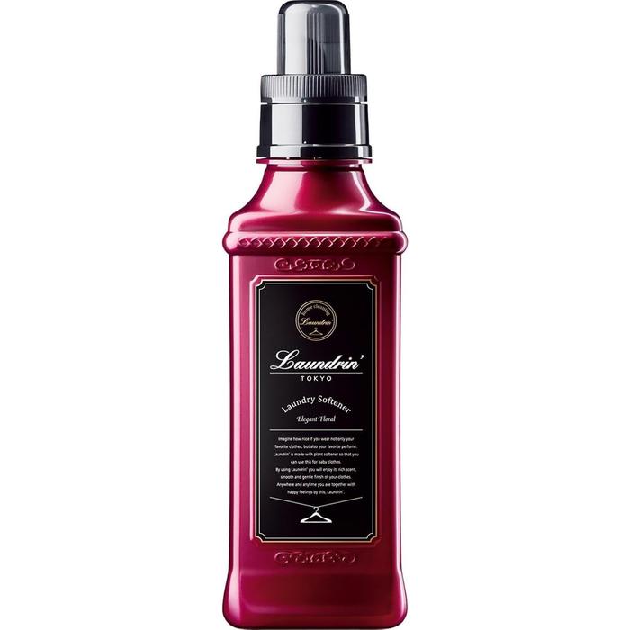 Laundrin Elegant Floral Fabric Softener – Rose, Jasmine, Musk & Sandalwood Fragrance Laundry Softener 600 ml