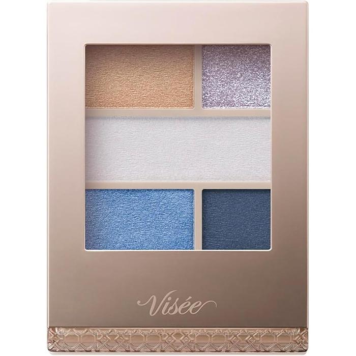 Visee Double Mood Eyes 4.8g – Dual-Finish 5-Color Eyeshadow Palette