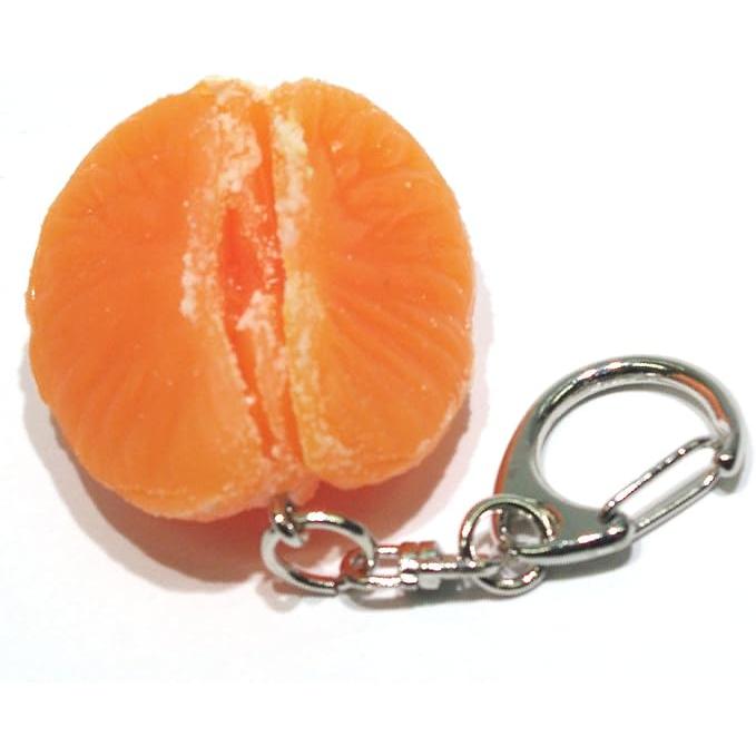 Japanese Food Sample Keychain – Peeled Mandarin Orange