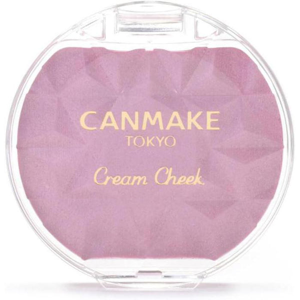 CANMAKE Cream Cheek (Pearl Type) P05 Pale Lilac 4.0g – Radiant Pink Lavender with Iridescent Pearl