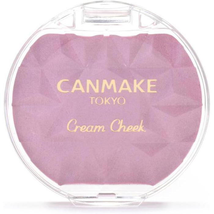 CANMAKE Cream Cheek (Pearl Type) P05 Pale Lilac 4.0g – Radiant Pink Lavender with Iridescent Pearl