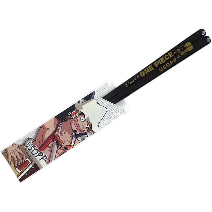 One Piece Straw Hat Pirates Clear Chopsticks 23 cm – Dishwasher Safe, Made in Japan