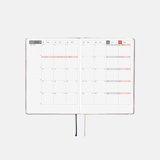 Hobonichi A6 Planner 2026 – ONE PIECE Hiruluk Cherry Blossom Edition