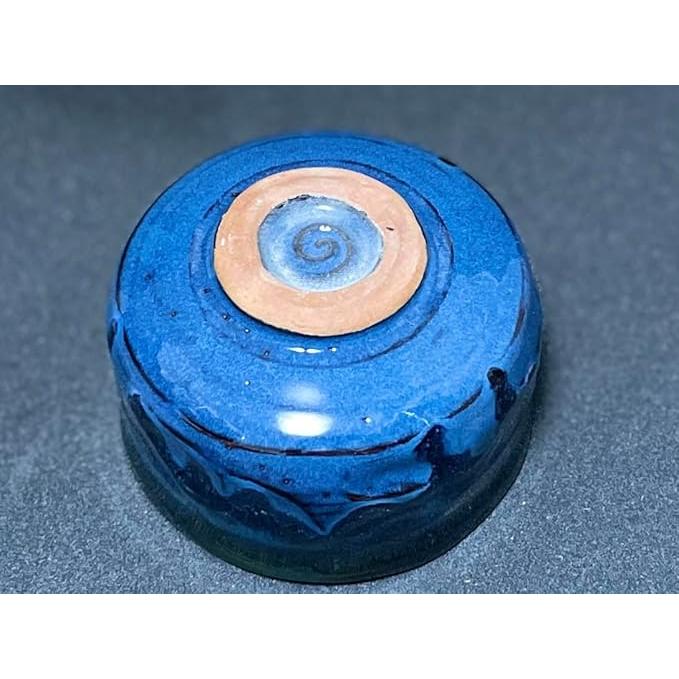 Ale-net Matcha Bowl, 4.7 × 3.1 in (12 × 8 cm), Namako Matcha Bowl, Mino Ware, Made in Japan