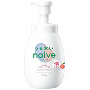 Naive Foam Body Soap Moisturizing Type Peach 600 ml [Alcohol-free]