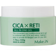 CICA × RETI All-in-One Gel – Multi-Functional Skin Care for Moisturization and Refinement [Alcohol-free]