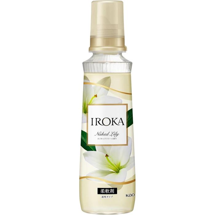 IROKA Flair Fragrance Naked Lily Fabric Softener – Premium Laundry Softener 540 ml