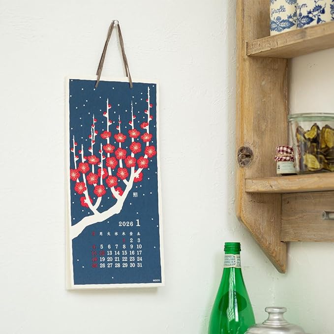 Midori 2026 Wall Calendar – Echizen Washi