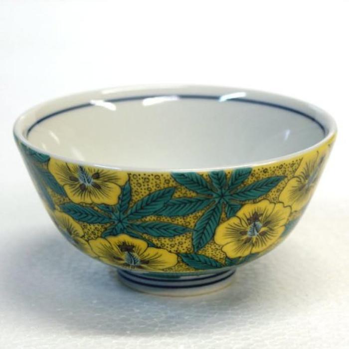 Wazano Kura Kutani Ware Rice Bowl PORCELAIN – Yoshidaya Aoi Design
