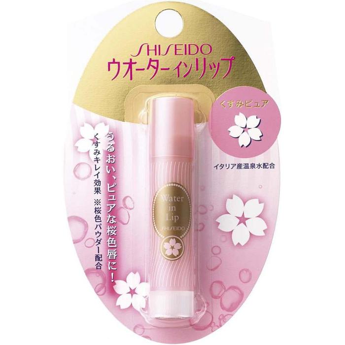 Shiseido Water In Lip – Kusumi Pure (Pure Sakura Pink) 3.5g (No Alcohol)