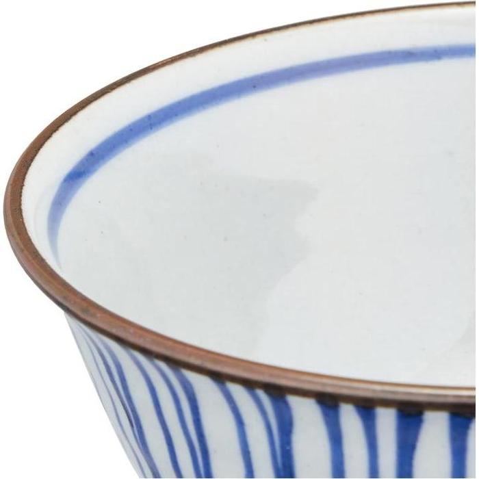 Arita Ware Sensuji Lightweight Rice Bowl – Large 13 × 6.9 cm | Japanese Porcelain