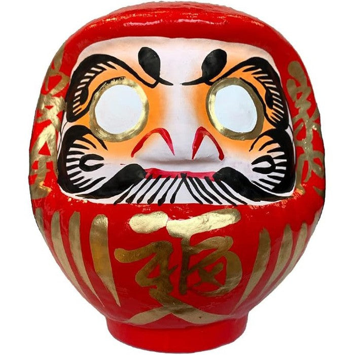 Takasaki Daruma Fuku Daruma No. 8 - Red "Safety of the Family and Fulfillment of Wishes"