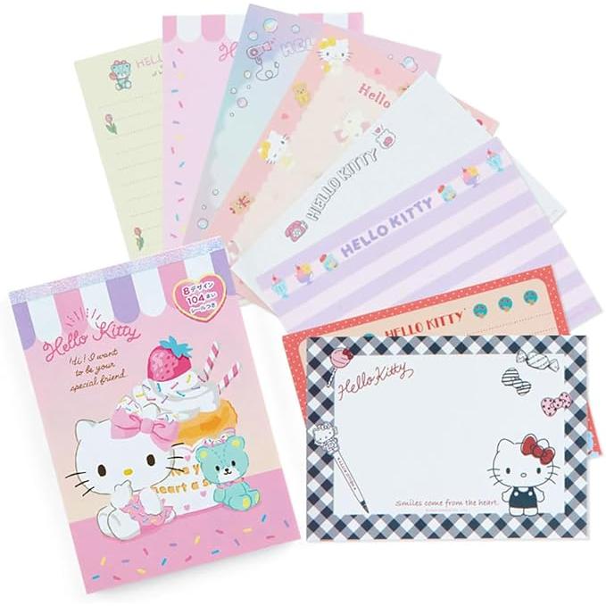 [CHARACTER OPTIONS] Sanrio Characters Memo Pad – Cute Japanese Stationery, 8 Designs, With Stickers