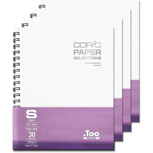 Too Copic Paper Selection Sketchbook S Size Set Of 4