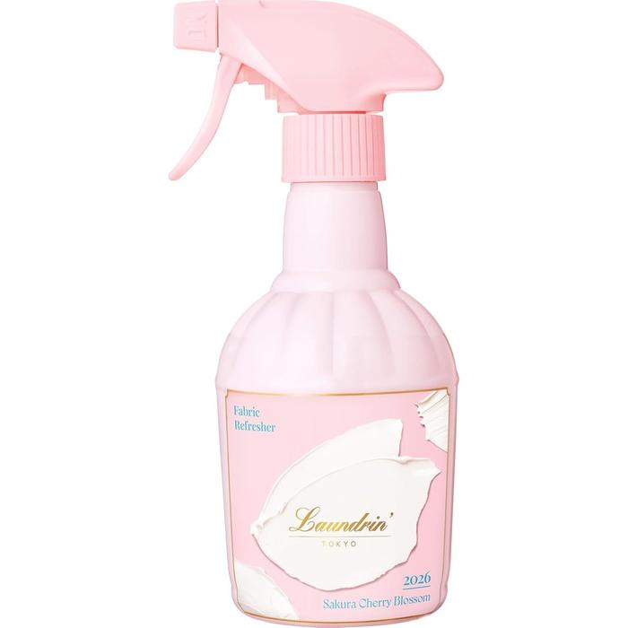 Laundrin Fabric Mist Sakura Cherry Blossom 2026 – Deodorizing & Fragrance Spray (370 ml)