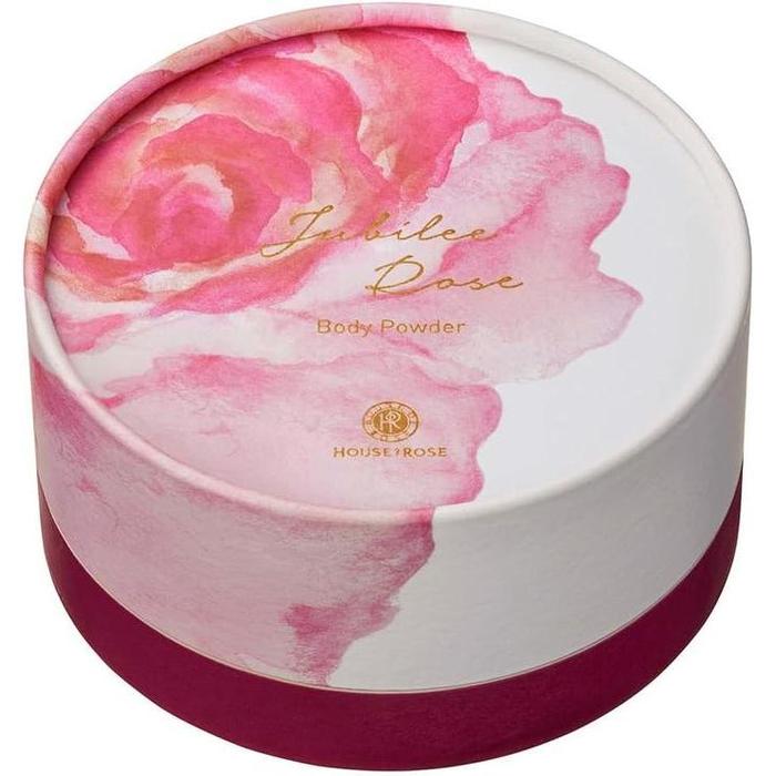 House of Rose Jubilee Rose Body Powder – Luxury Rose Fragrance (65 g) [Alcohol-free]