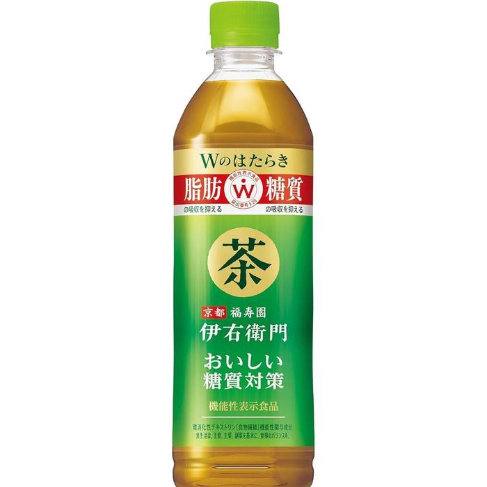Suntory Iemon Plus Sugar Control Green Tea 500 ml