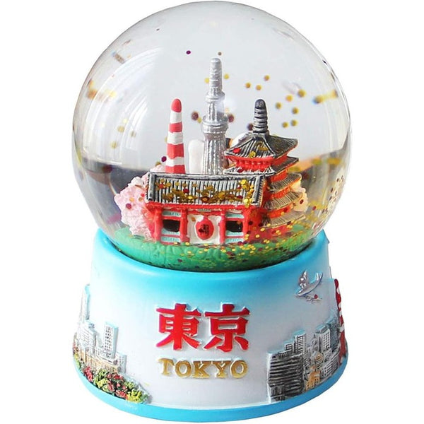 Japanese Souvenir Snow Globe Tokyo Snow Globe Tokyo