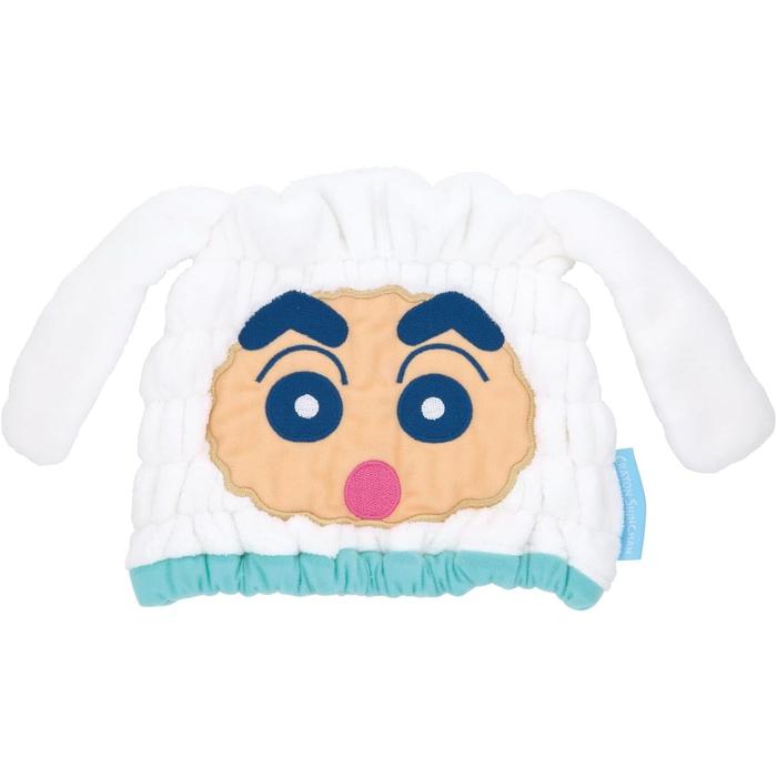 Skater Crayon Shin-chan & Shiro Quick-Dry Towel Cap – Microfiber Hair Drying Cap TOC11