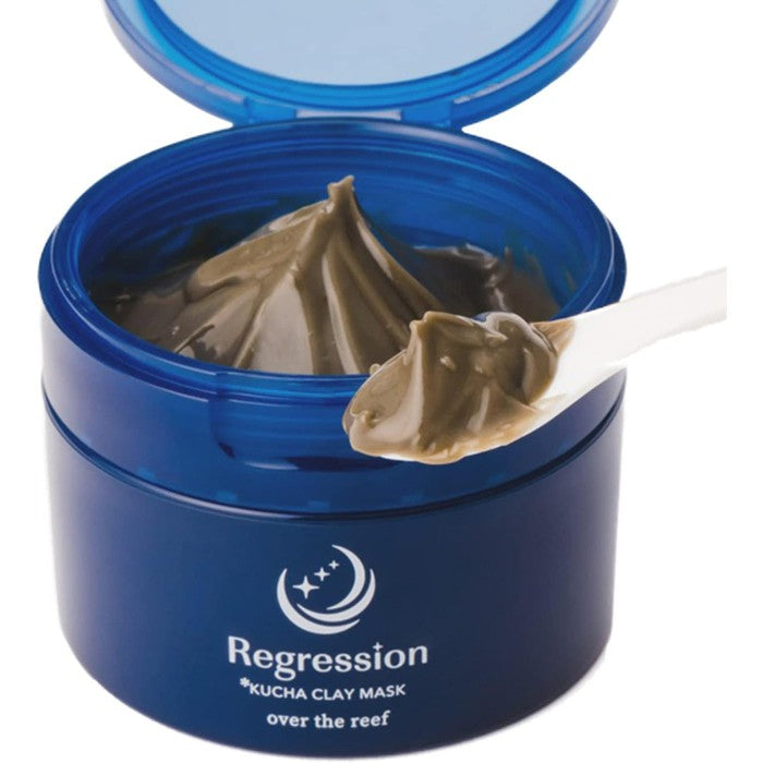 Kucha Clay Mask - Cleansing and nourishing mask with kucha sea mud from Okinawa and sea water 120g [Alcohol-free]
