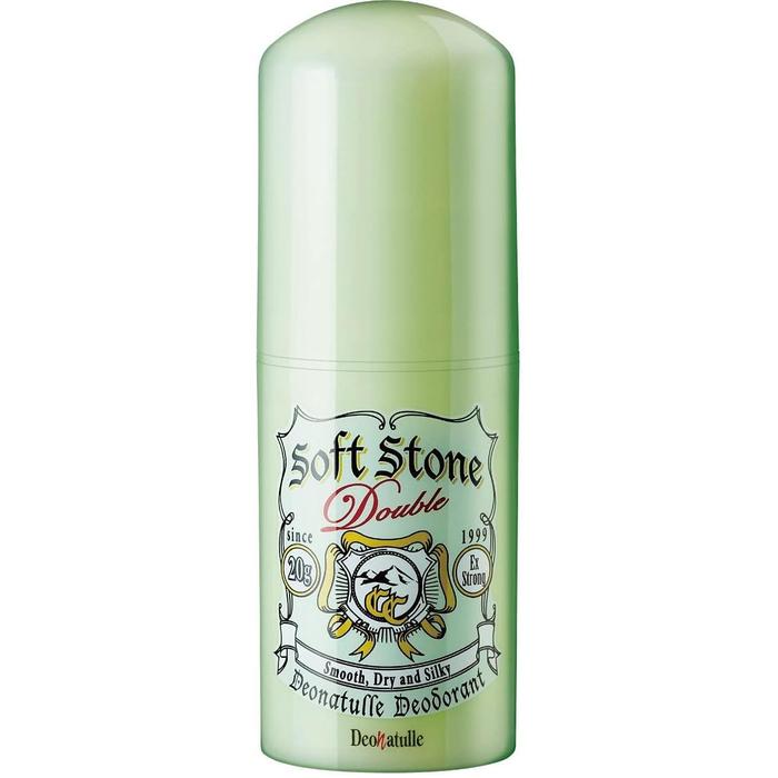 Deonatulle Soft Stone W Color Control Antiperspirant Deodorant Stick – Pearl Green Tone-Up Care 20g [With alcohol]