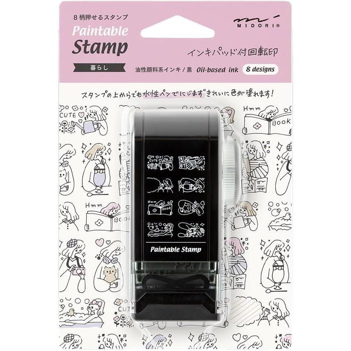 Midori Rotary Stamp – Decorative Dial Stamp