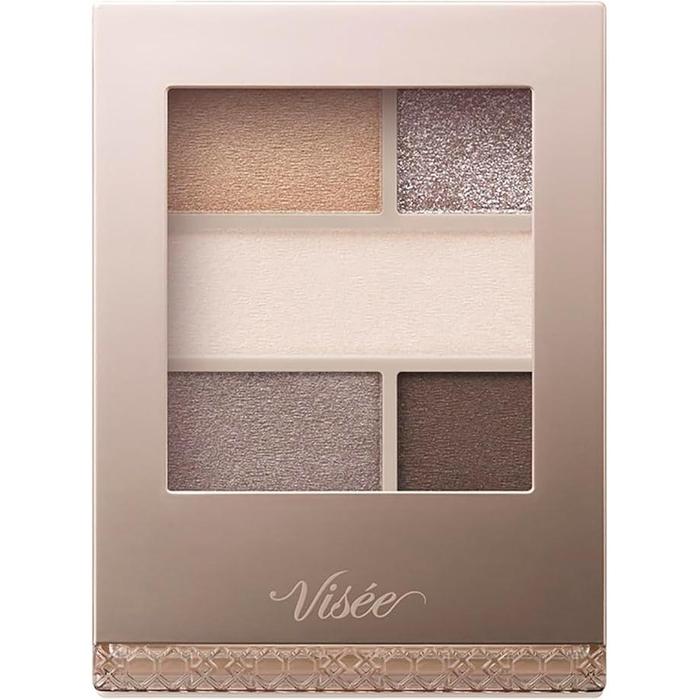 Visee Double Mood Eyes 4.8g – Dual-Finish 5-Color Eyeshadow Palette