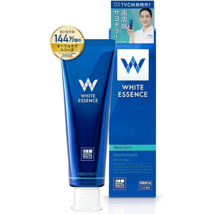 White Essence PerioTect Toothpaste for Periodontal Care – IPMP & CPC – Citrus Mix – 85g[With alcohol]