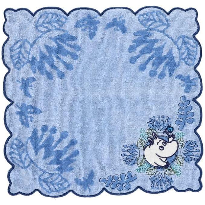 Marushin MOOMIN Mini Hand Towel Cotton 100% 25×25cm – Pocket Size (Part 5)