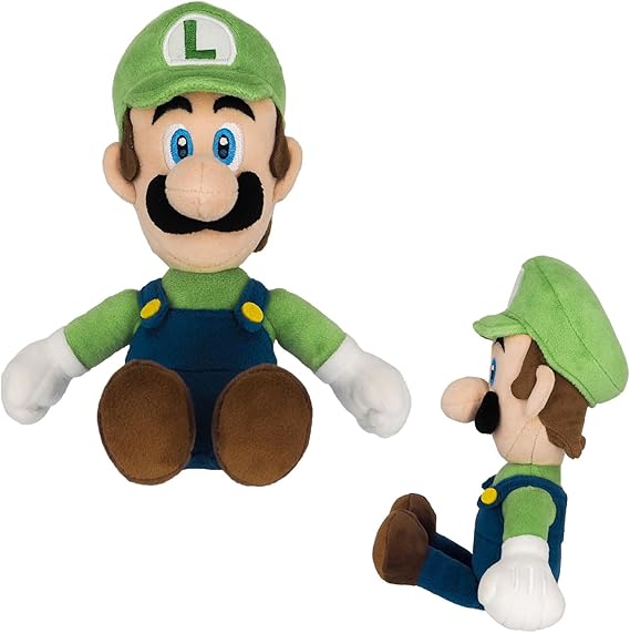 Super Mario All Star Collection Luigi Plush 9.5" Toy