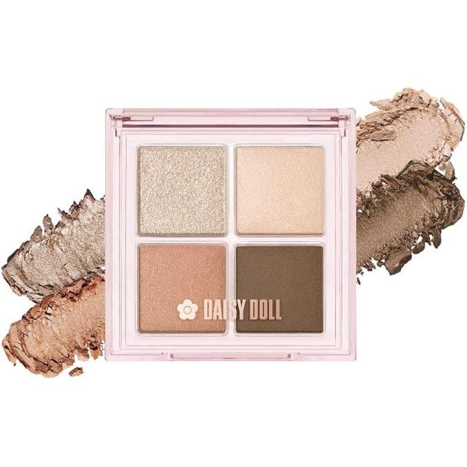 DAISY DOLL by MARY QUANT Eye Shadow – Moist, High-Brightness Gradient Palette [Alcohol-free]
