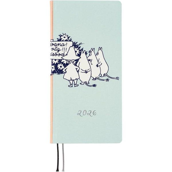 Hobonichi Moomin 2026 Weekly Planner (Japanese/English Calendar)