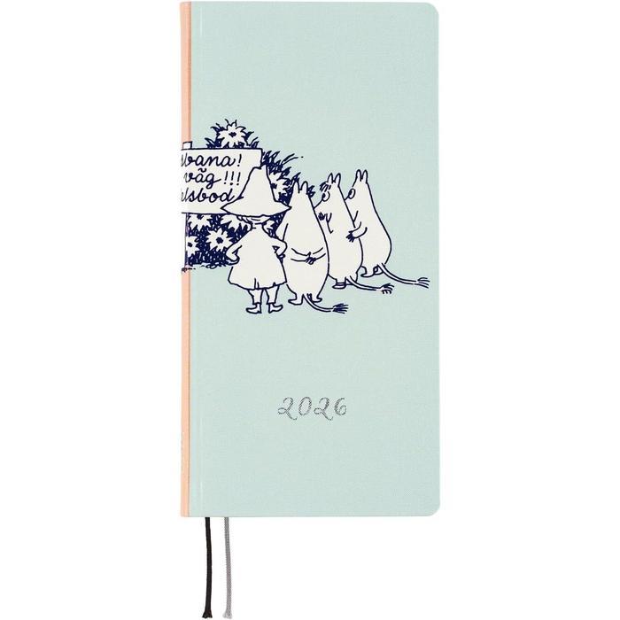 Hobonichi Moomin 2026 Weekly Planner (Japanese/English Calendar)