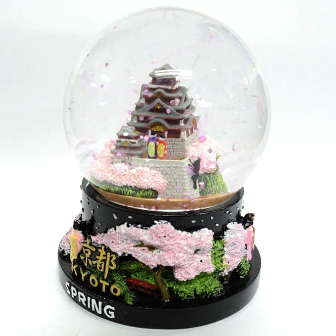 Kyoto Spring Snow Globe – Exclusive Souvenir