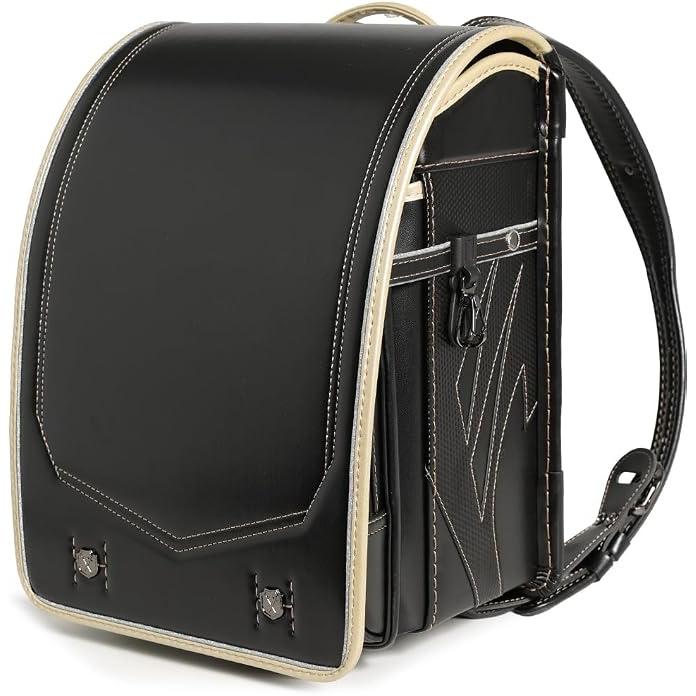 Amant STYLISH CARBON Japanischer Randoseru Schulrucksack für Jungen – 15L, leichtgewichtig