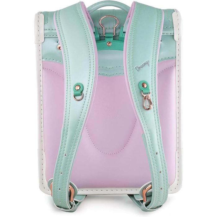 Coulomb Unicorn Japanese Randoseru School Backpack for Girls – Pearl Finish, A4 Compatible