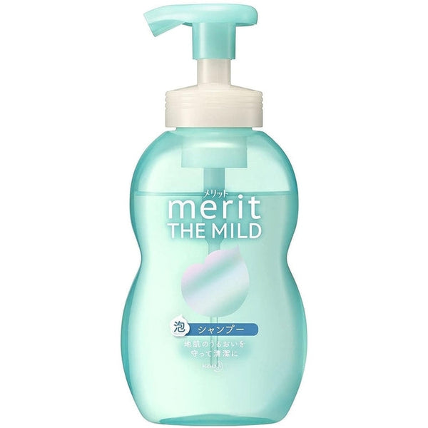 MERIT moisturizing hair foam shampoo 540ml [With alcohol]