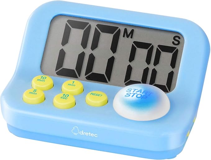 dretec Learning Timer S T-603 – Digitale Studietimer, Stopwatch & Klok | 5 Kleuren