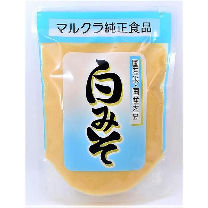 Marukura White Miso 250g – Additive-Free Japanese Sweet Rice Miso
