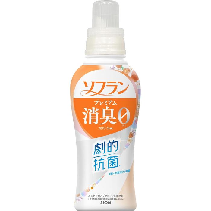 Lion Soflan Premium Deodorizing Fabric Softener – 3 fragrances (510 ml)