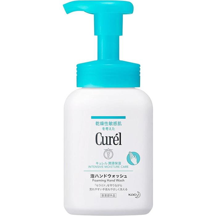Curél Foaming Hand Wash – Gentle Ceramide Care for Sensitive Hands 230ml [Alcohol-free]